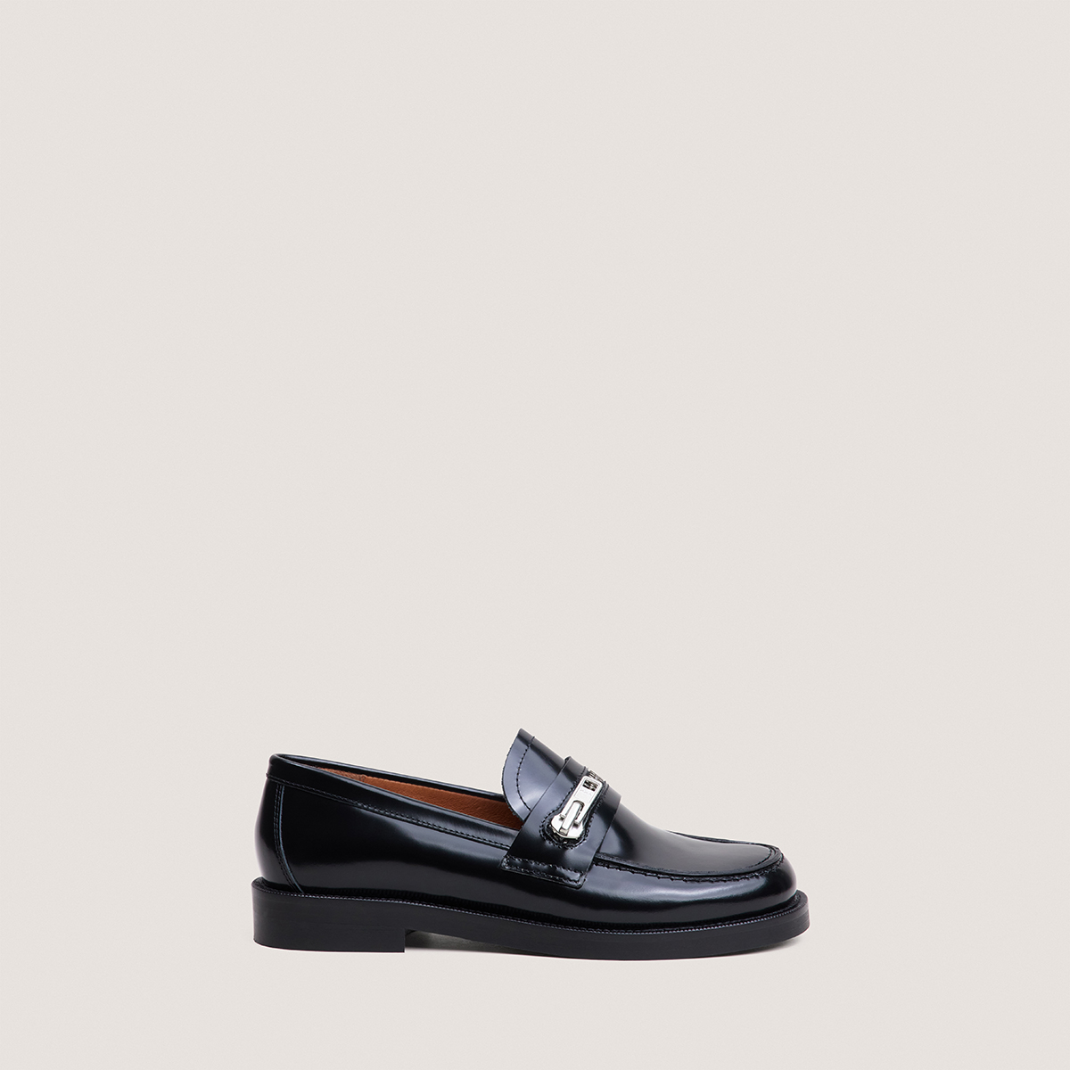 DOLIP — Mocassins à zips, Noir